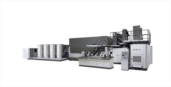 KOMORI SYSTEM 38S (A횡전판 양면 오프셋 윤전기)